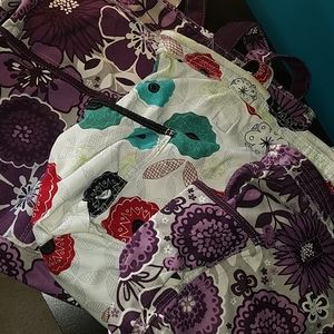 Thirty-One Retro Metro floral bag bundle
